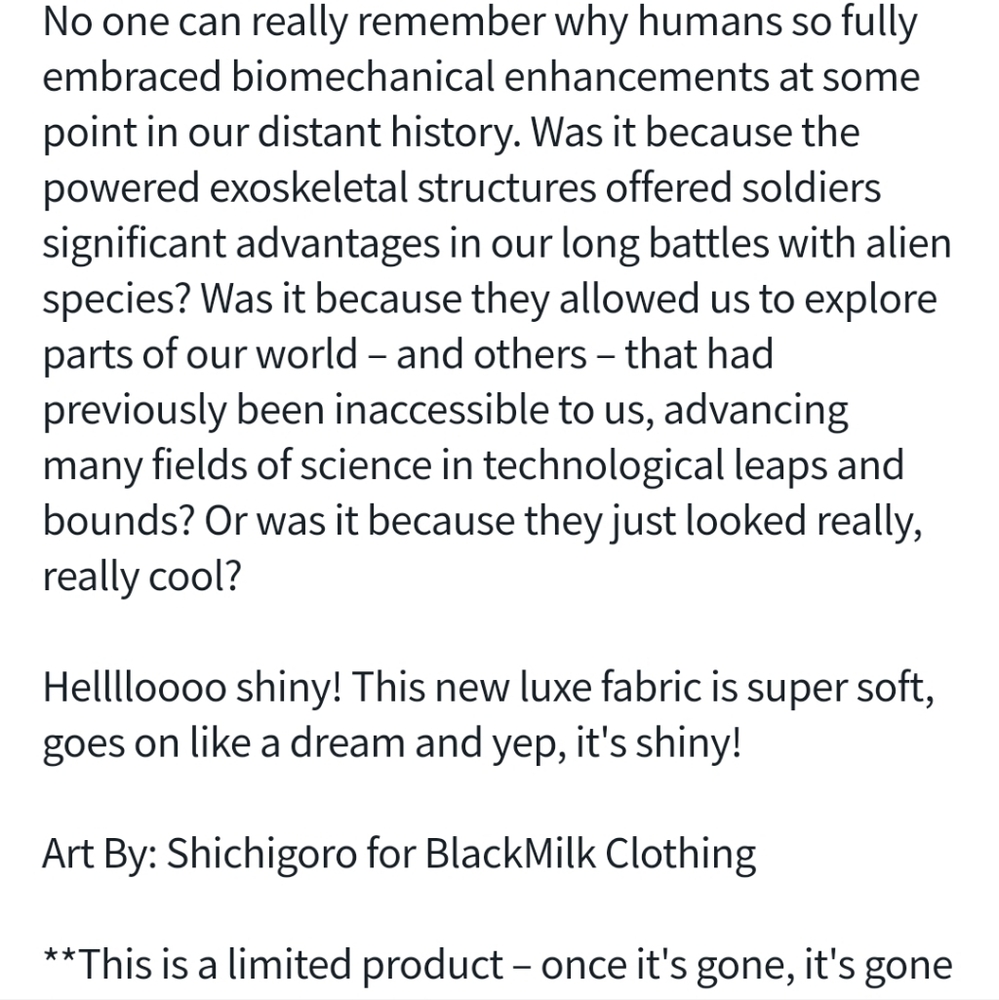 Blackmilk next world machine leggings - Picture 6 of 14